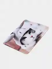 Белый коврик для мыши, тканевый