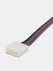 Коннектор выводной / двусторонний RGB (10mm, провод 15cm)