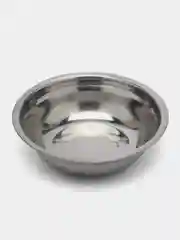 Серебряный миска металлическая объем 0,7л из нержавеющей стали
