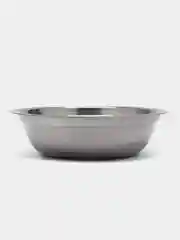 Серебряный миска металлическая объем 0,7л из нержавеющей стали