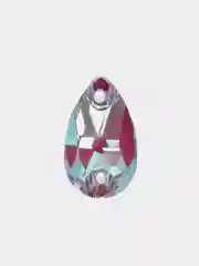 Фиолетовый неоновые стразы Капля Pellosa