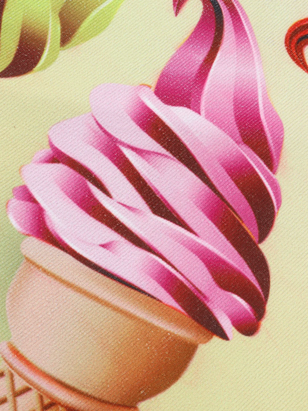 Золотой коврик пляжный круглый 150*150