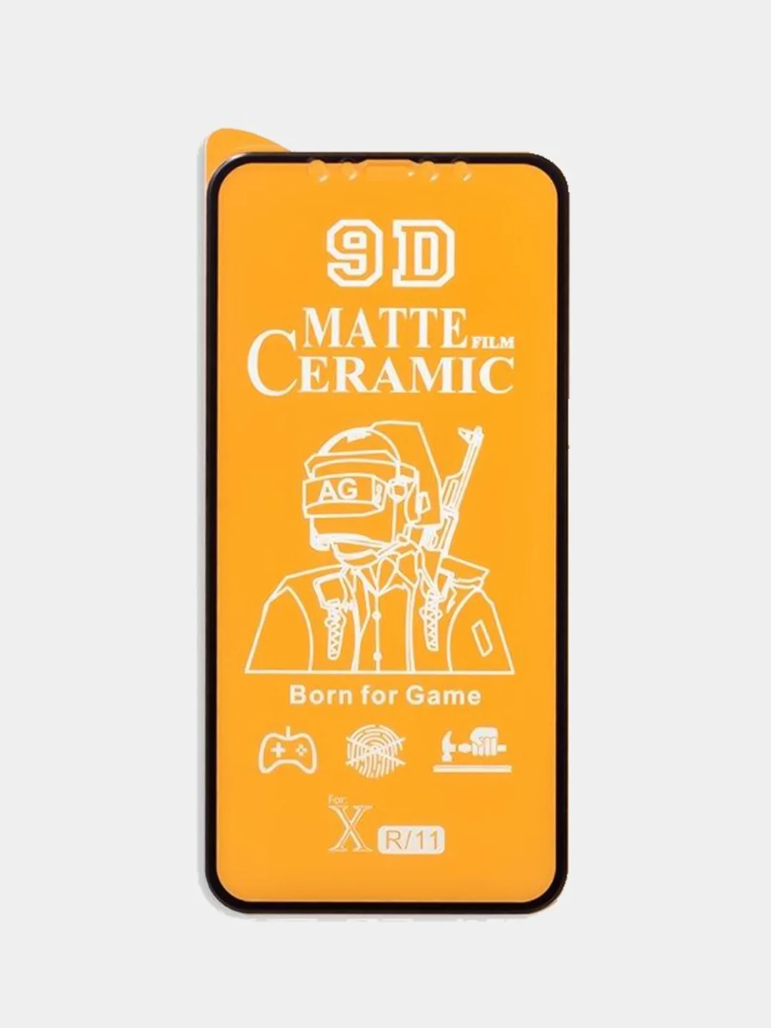 Матовое гибкое стекло-пленка для Xiaomi Poco X3 / X3 Pro / X4 Pro / Redmi Note 10 Pro