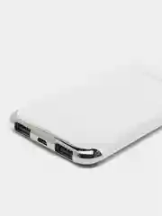 Аккумулятор внешний 6000 mAh Sonnen Powerbank K611, 2 Usb, литий-полимерный, белый, 263028