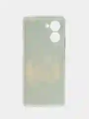 Желтый чехол для Realme C33 (Реалми С33), силиконовый, с рисунком
