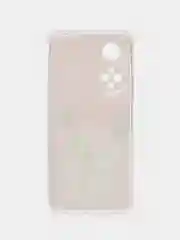 Розовый чехол для Huawei Honor X7 (Хуавей Хонор Х7), с рисунком
