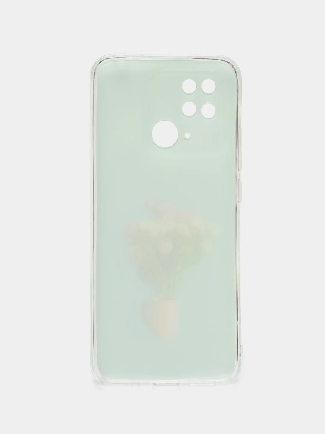 Ледяной чехол для Xiaomi Redmi 10C / Poco C40, Сяоми Редми 10С / Поко С40, силиконовый, с рисунком