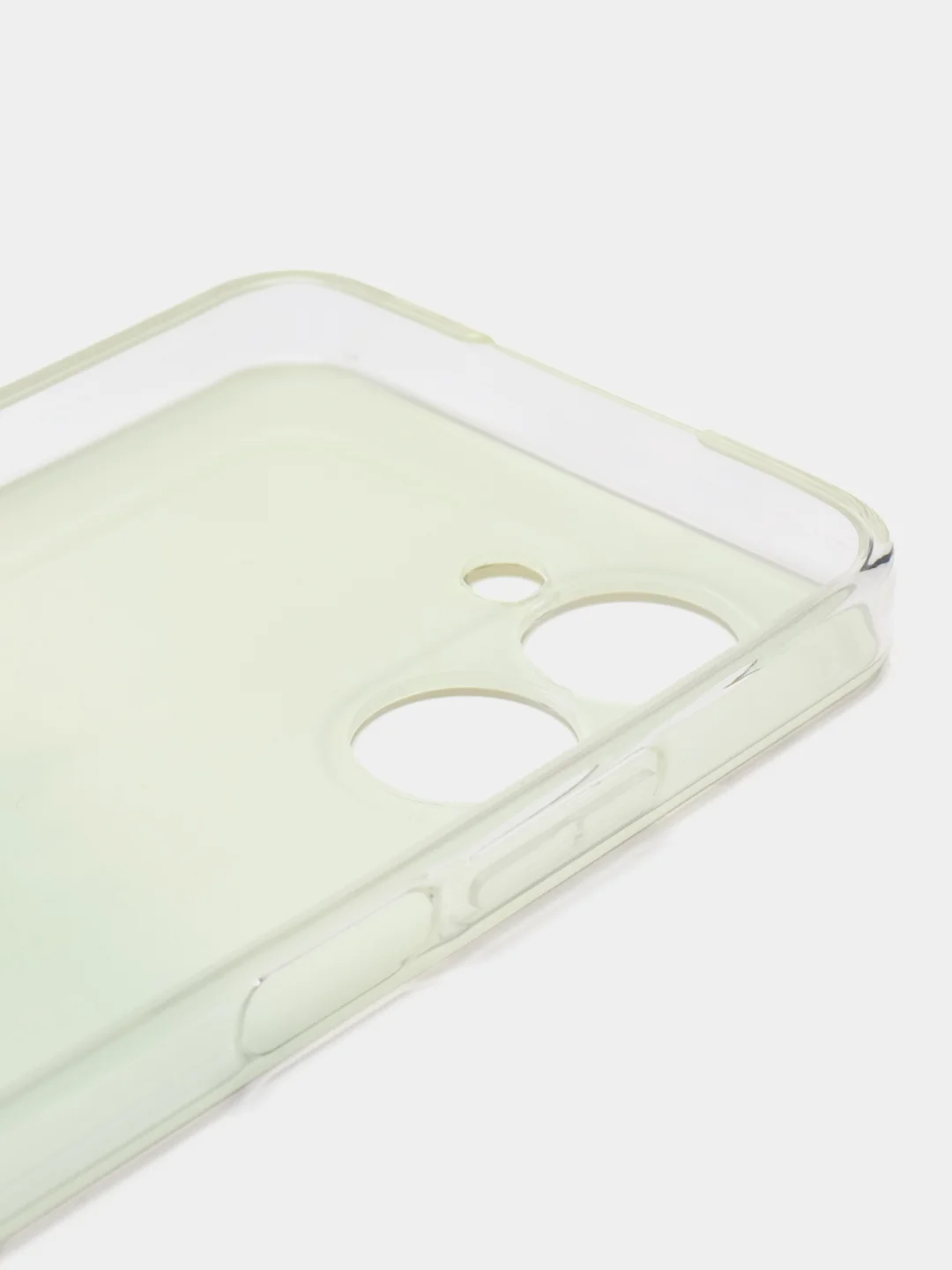 Розовый чехол для Realme C33 (Реалми С33), силиконовый, с рисунком