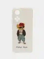 Белый чехол для Huawei Honor X7 (Хуавей Хонор Х7), с рисунком