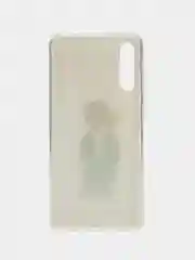 Молочный чехол силиконовый Samsung Galaxy A50 / A50s / A30s (Галакси), с рисунком