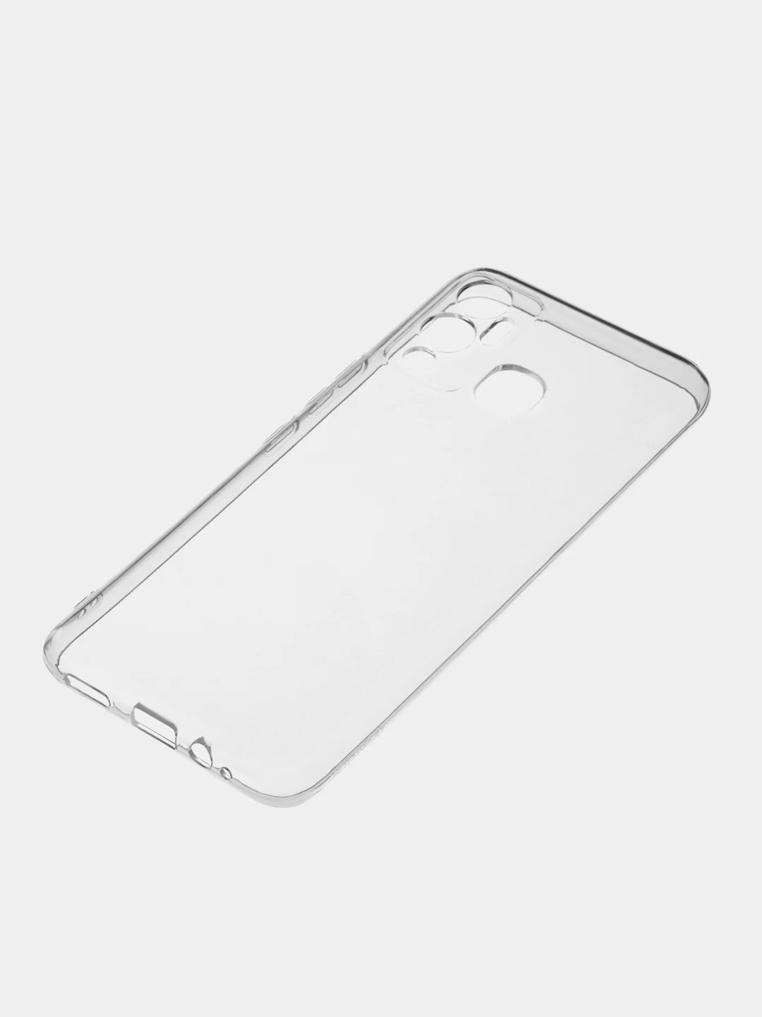 Прозрачный чехол для Infinix Hot 12 Play, прозрачный, силиконовый