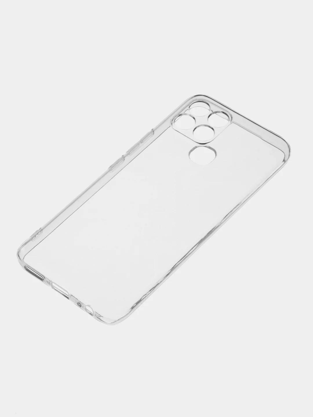 Прозрачный чехол для Infinix Smart 6, прозрачный, силиконовый
