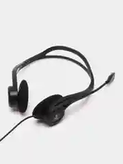 Наушники с микрофоном (гарнитура) Logitech Pc 960, проводная, компьютерная, 2,4 м, 511386