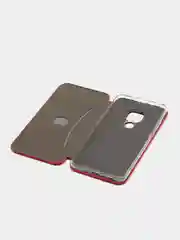 Красный чехол-книжка для Huawei Mate 20, экокожа