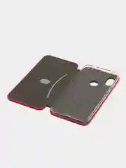 Золотой чехол-книжка для Xiaomi Redmi Note 6 pro /6pro/ Сяоми Редми Ноте 6 про/ Нот 6 про, экокожа