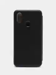 Темно-синий чехол-книжка Xiaomi Mi 8, Сяоми ми 8, экокожа