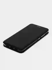 Темно-синий чехол-книжка Xiaomi Mi 8, Сяоми ми 8, экокожа