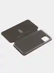 Бордовый чехол-книжка для Samsung Galaxy A 03, экокожа (Самсунг А 03)