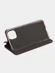 Бордовый чехол-книжка для Samsung Galaxy A 03, экокожа (Самсунг А 03)