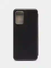 Черный чехол-книжка для Samsung Galaxy A 72, A72, экокожа (Самсунг А 72, А72)