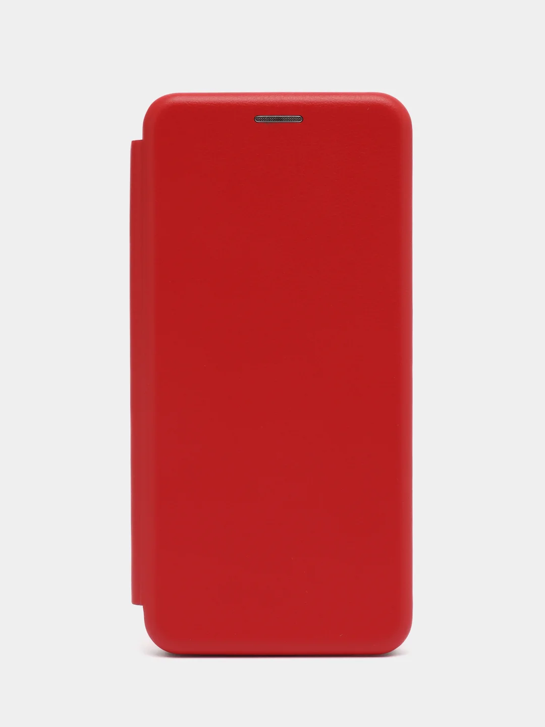 Красный чехол-книжка для Samsung Galaxy J 4 +, Samsung Galaxy J 4 Plus, Самсунг J 4+, экокожа