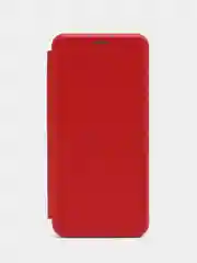 Красный чехол-книжка для Samsung Galaxy J 4 +, Samsung Galaxy J 4 Plus, Самсунг J 4+, экокожа