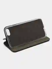 Черный чехол-книжка для iPhone 7, iPhone 8, экокожа