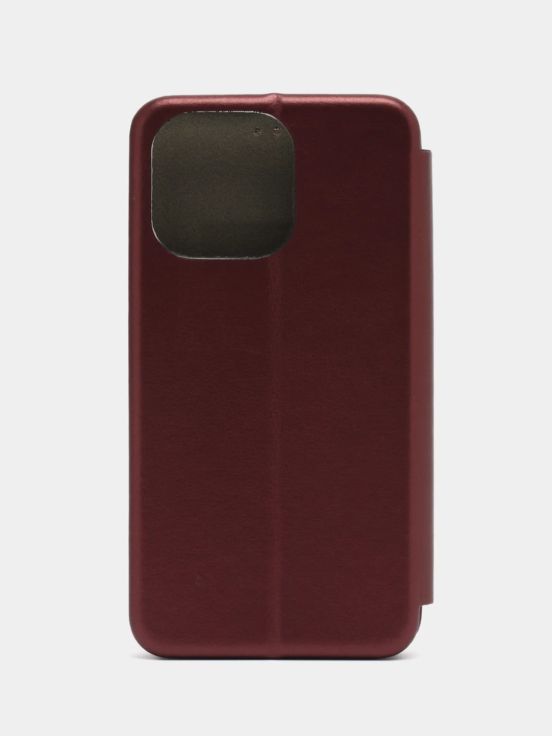 Бордовый чехол-книжка для iPhone 13 Pro, iPhone 13 Pro, 13 Про, 13 Про, экокожа