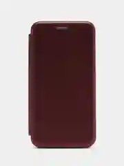 Бордовый чехол-книжка для iPhone 13 Pro, iPhone 13 Pro, 13 Про, 13 Про, экокожа