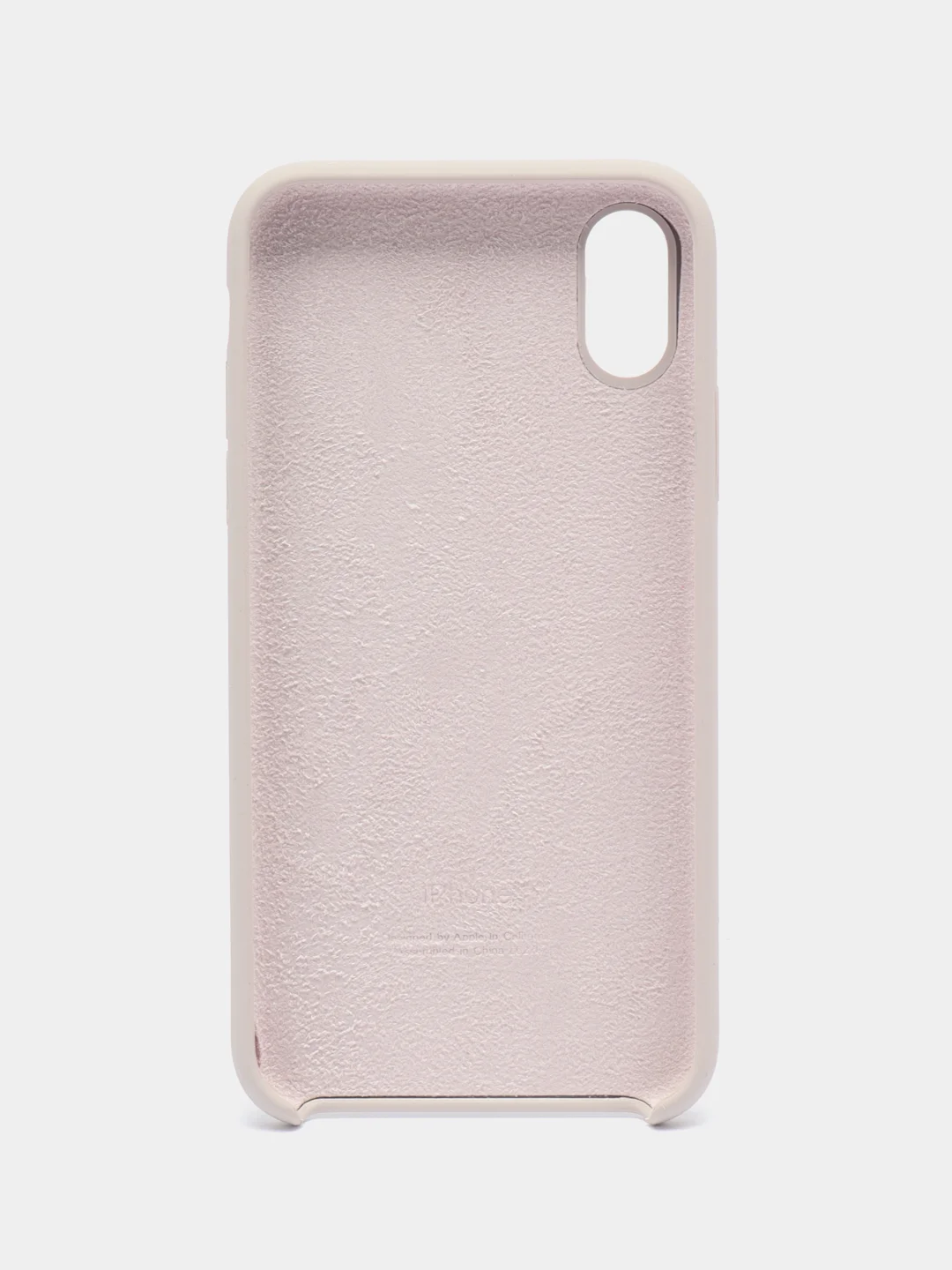 Бежевый меланж чехол на iPhone XS