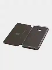 Бордовый чехол-книжка для Samsung Galaxy J 4 +, Samsung Galaxy J 4 Plus, Самсунг J 4+, экокожа