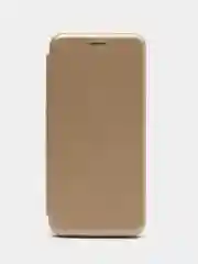 Золотой чехол-книжка для Honor X 8, Honor Х8, Хонор Х 8, экокожа