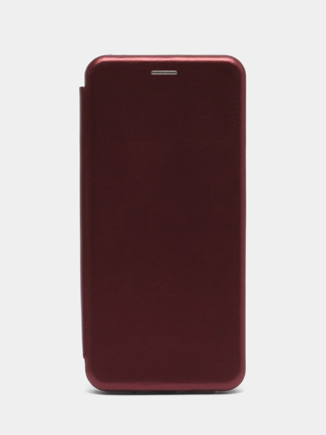 Бордовый чехол-книжка для Xiaomi Redmi 10 C / Сяоми редми  10 с, экокожа