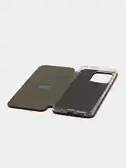 Бордовый чехол-книжка для Xiaomi Redmi 10 C / Сяоми редми  10 с, экокожа
