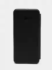 Черный чехол-книжка для Samsung Galaxy J 4 +, Samsung Galaxy J 4 Plus, Самсунг J 4+, экокожа