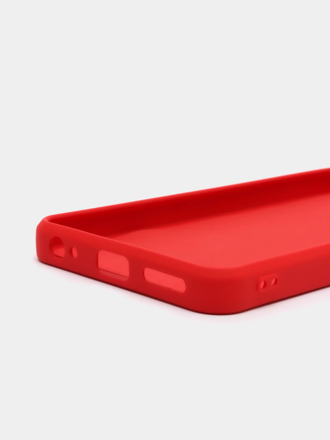 Красный чехол силиконовый для Tecno Spark 10 / 10C, Спарк 10 / 10С, Silicone Cover