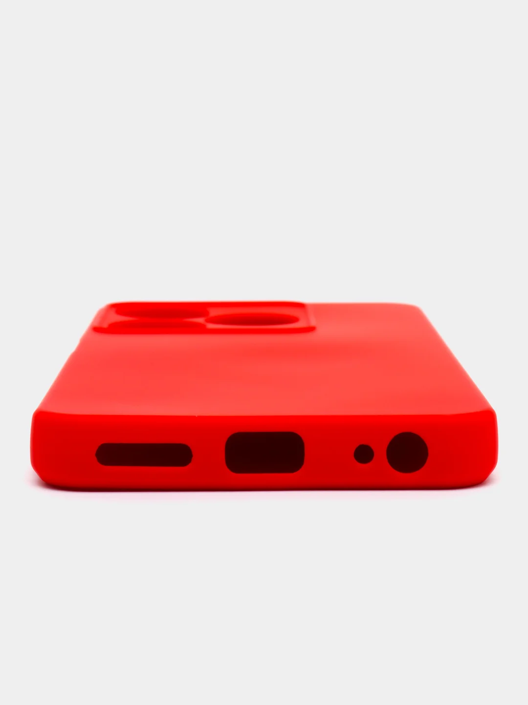 Красный чехол силиконовый для Tecno Spark 10 / 10C, Спарк 10 / 10С, Silicone Cover
