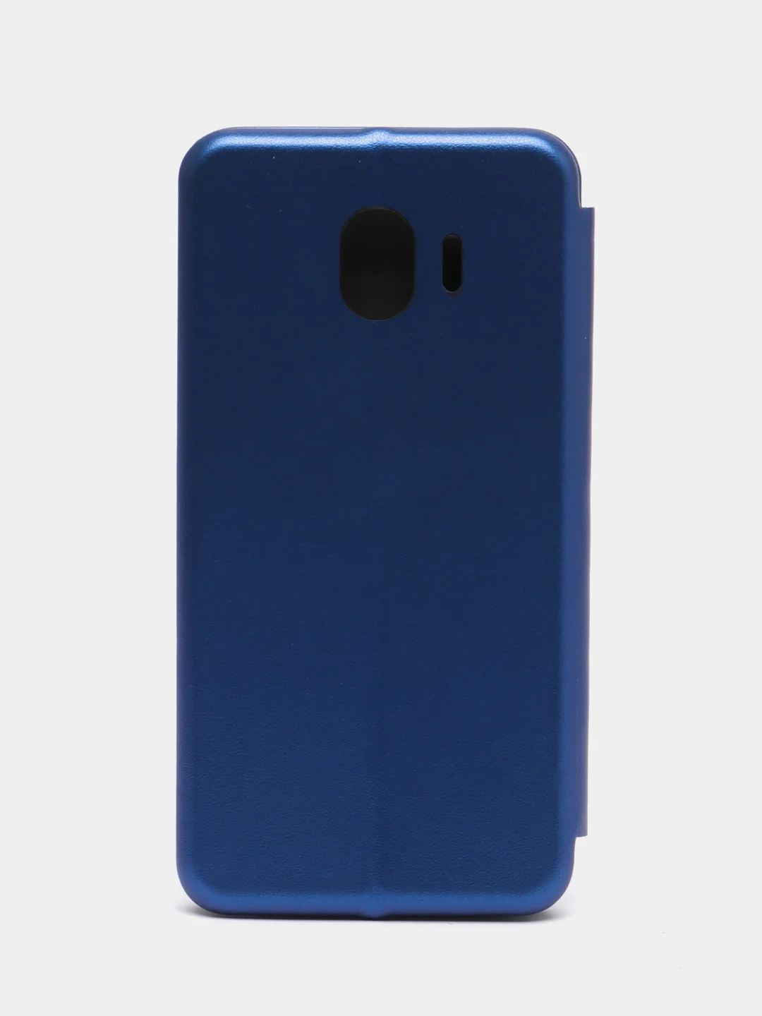 Синий чехол-книжка для Samsung Galaxy J 4, Самсунг J 4, экокожа