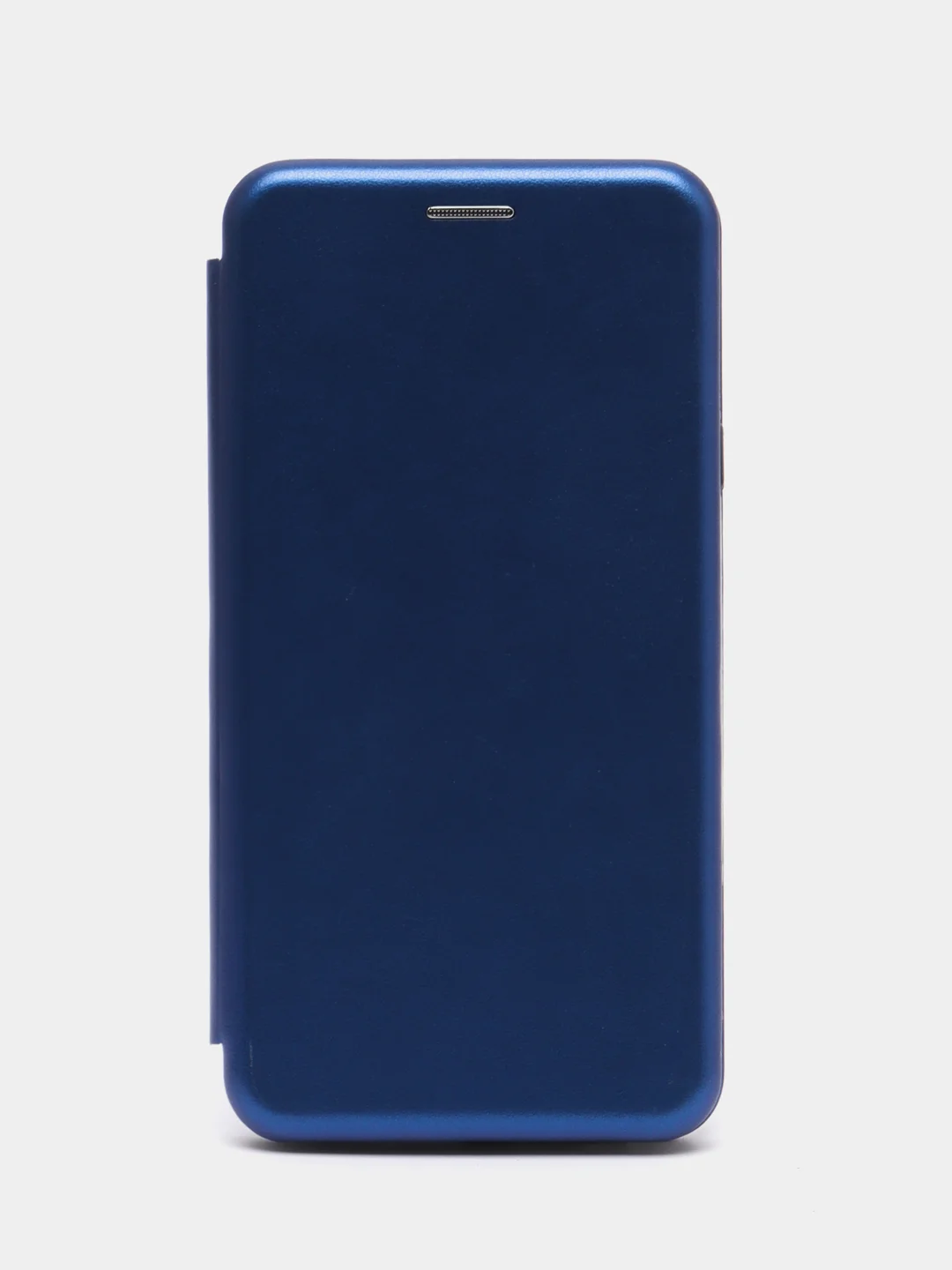 Синий чехол-книжка для Samsung Galaxy J 4, Самсунг J 4, экокожа