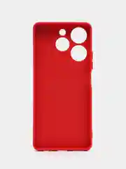 Красный чехол силиконовый для Tecno Spark 10 Pro, Спарк 10 Про, Silicone Cover