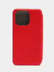Красный чехол-книжка для iPhone 13 Pro, iPhone 13 Pro, 13 Про, 13 Про, экокожа