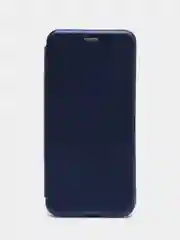 Синий чехол-книжка для Xiaomi Redmi 10 C / Сяоми редми  10 с, экокожа