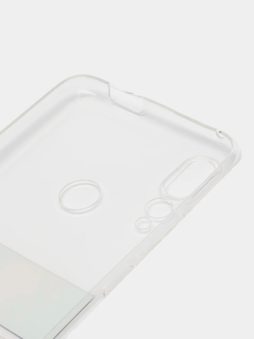 Алый чехол на Huawei Honor 9X Premium/Y9 Prime 2019 / Хонор 9X Премиум прозрачный, с рисунком
