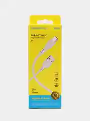 Кабель BX51, USB - Type-C, белый