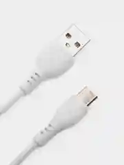Кабель BX51, USB - Type-C, белый