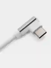 Белый кабель Borofone BU5 Ice steel charging data cable for Type-C