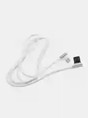 Белый кабель Borofone BU5 Ice steel charging data cable for Type-C
