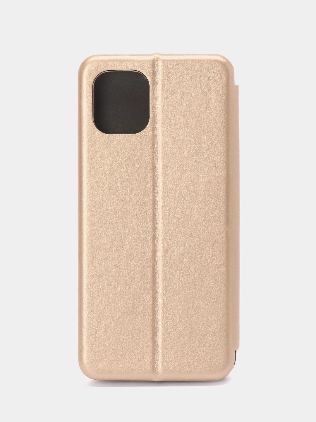 Золотой чехол-книжка для Samsung Galaxy A 03, экокожа (Самсунг А 03)