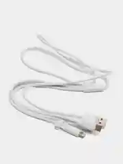 Кабель USB Hoco X1 3 в 1 (lightning+Micro+Type-C) 1M, белый