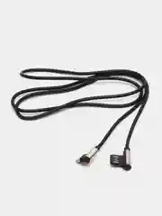 Белый кабель Borofone BU5 Ice steel charging data cable for Type-C